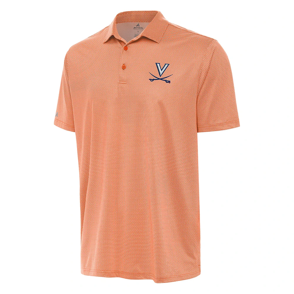 Men's Antigua /White Virginia Cavaliers Rings Polo
