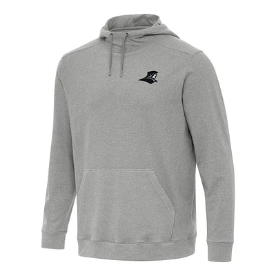 Men's Antigua Heather Gray Providence Friars Cloud Pullover Hoodie
