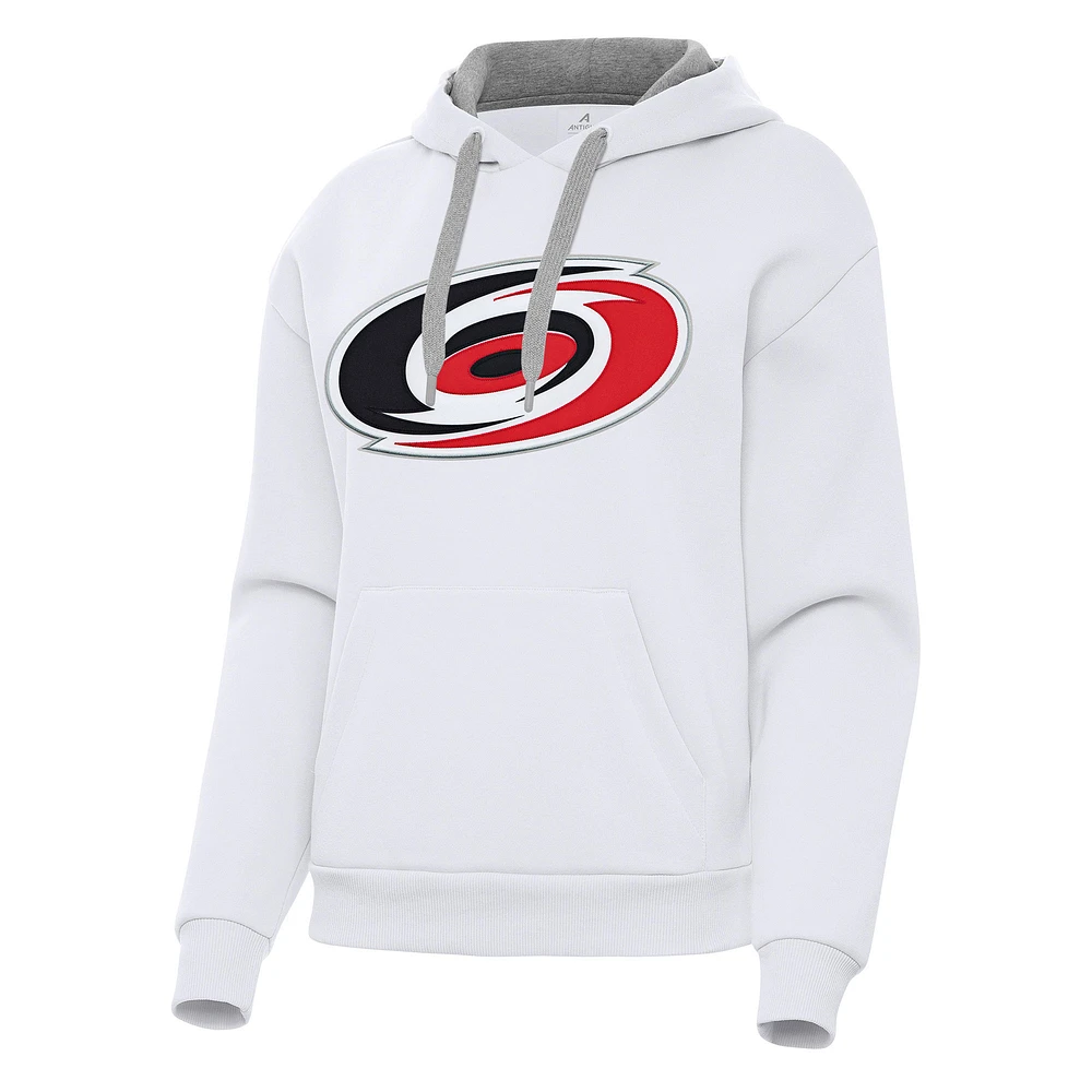 Women's Antigua Carolina Hurricanes Victory Pullover Hoodie