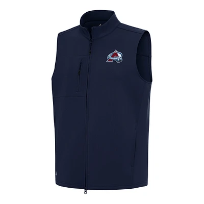 Men's Antigua Navy Colorado Avalanche Demand Full-Zip Vest