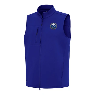 Men's Antigua Royal Buffalo Sabres Demand Full-Zip Vest
