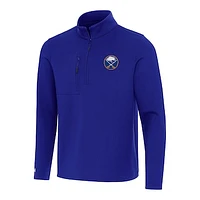 Men's Antigua  Royal Buffalo Sabres Insider Quarter-Zip Top