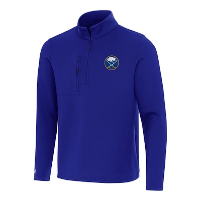 Men's Antigua Royal Buffalo Sabres Insider Quarter-Zip Top