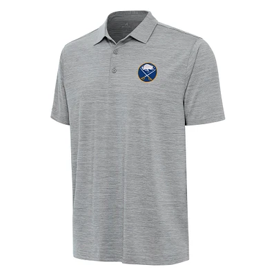 Men's Antigua Heather Gray Buffalo Sabres Layout Polo