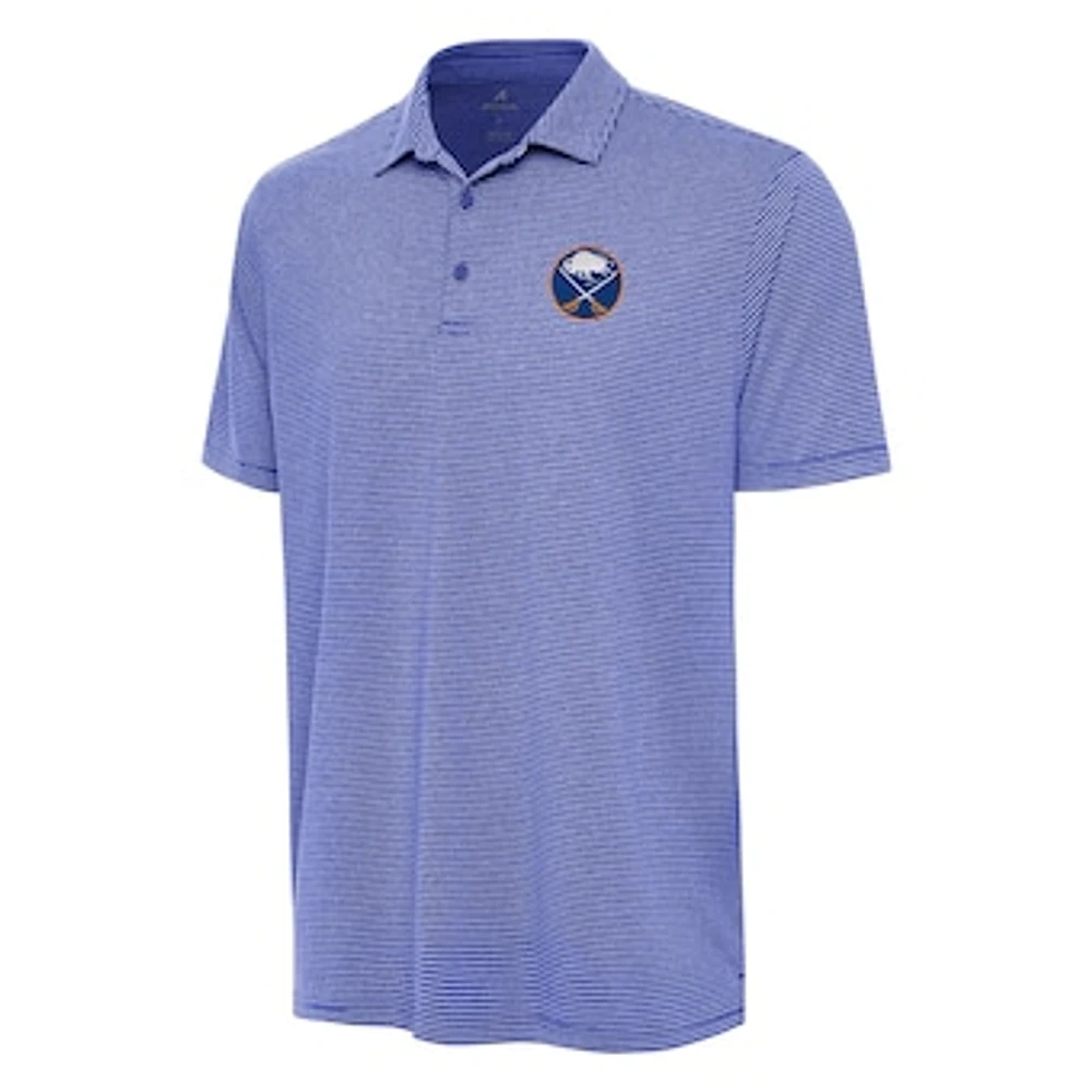 Men's Antigua Heather Royal Buffalo Sabres Scheme Polo