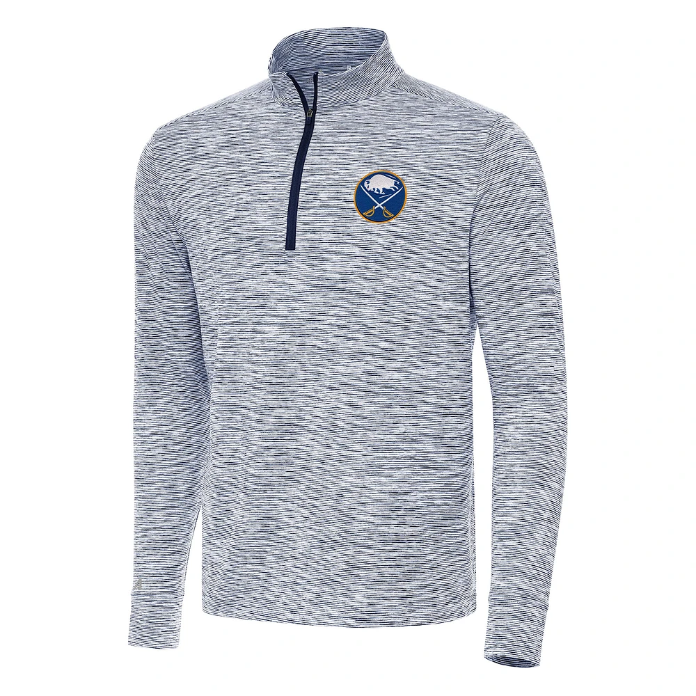 Men's Antigua Navy Buffalo Sabres Cause Quarter-Zip Top