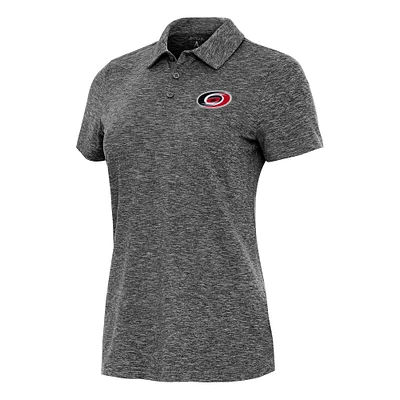 Women's Antigua Heather Carolina Hurricanes Matter Polo