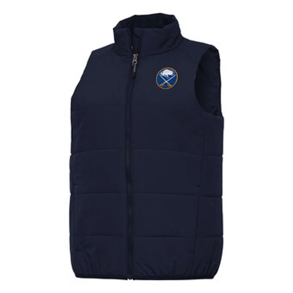 Women's Antigua Navy Buffalo Sabres Experience Full-Zip Vest