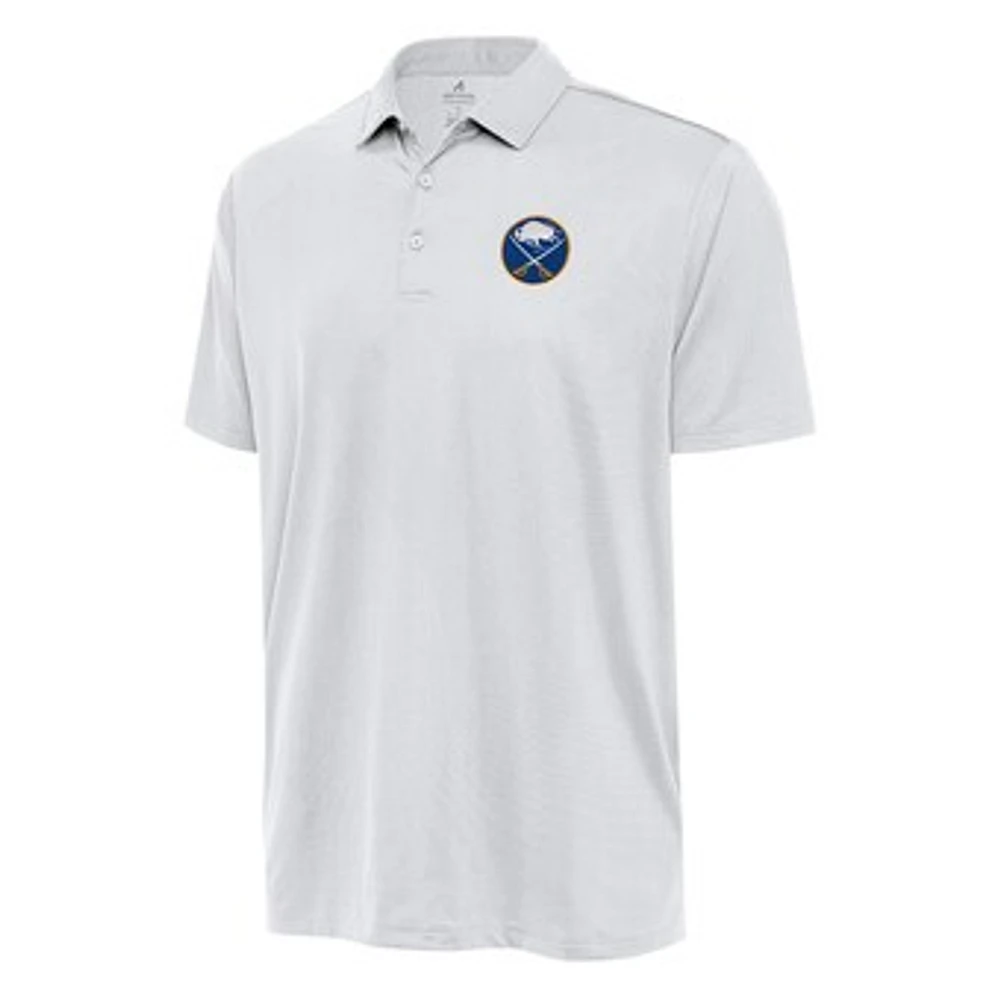 Men's Antigua White Buffalo Sabres Ellipse Polo