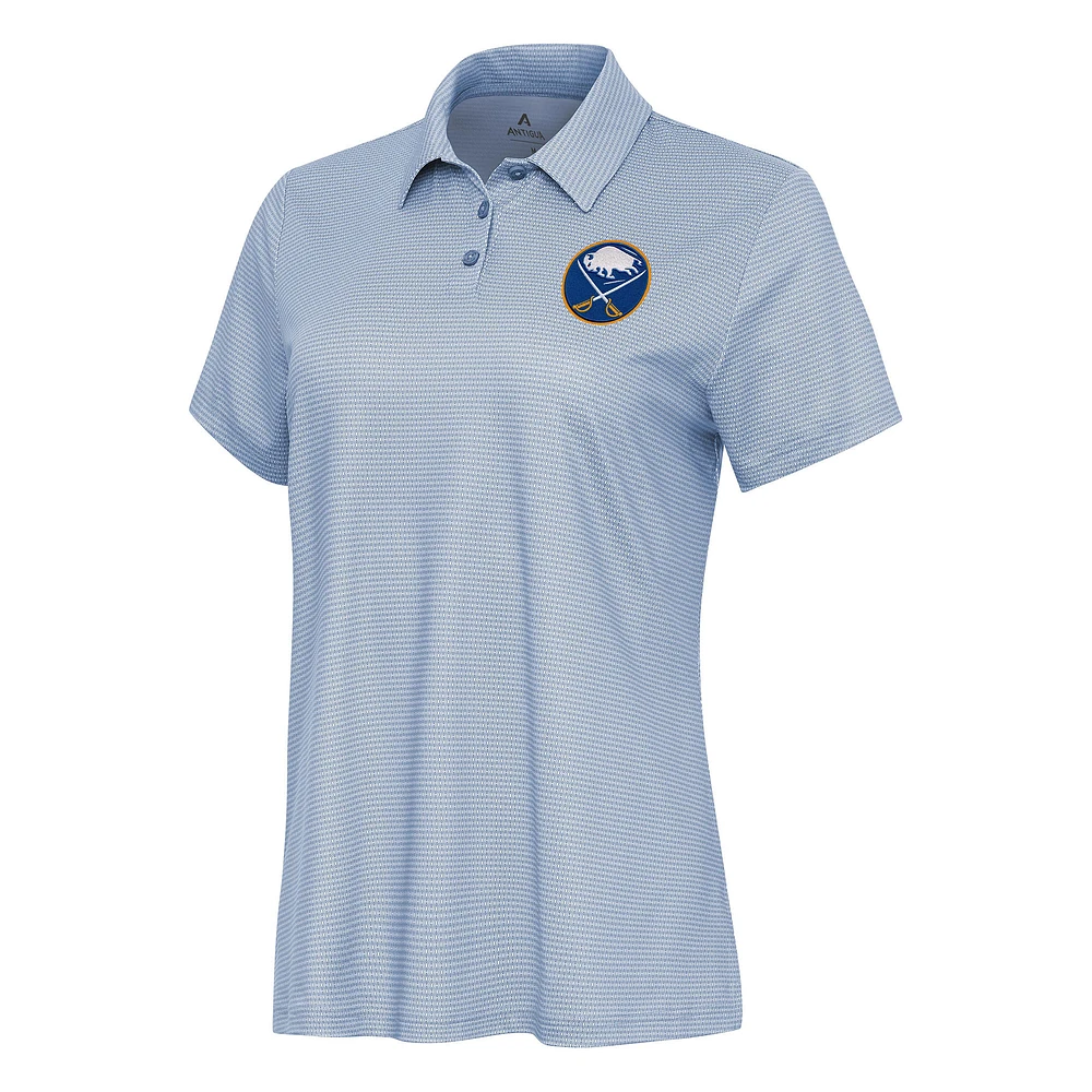 Women's Antigua White Buffalo Sabres Rings Polo