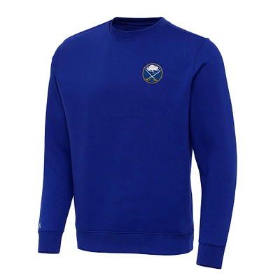 Men's Antigua Royal Buffalo Sabres Big & Tall Victory Pullover Sweatshirt