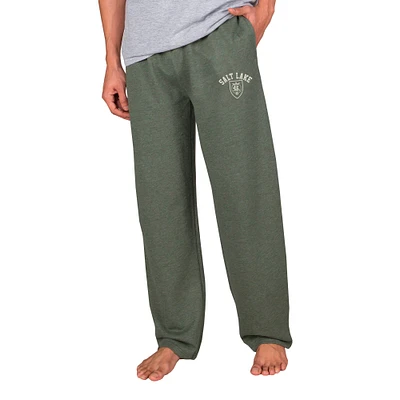 Men's Concepts Sport Green Real Salt Lake Mainstream Tri-Blend Terry Pants