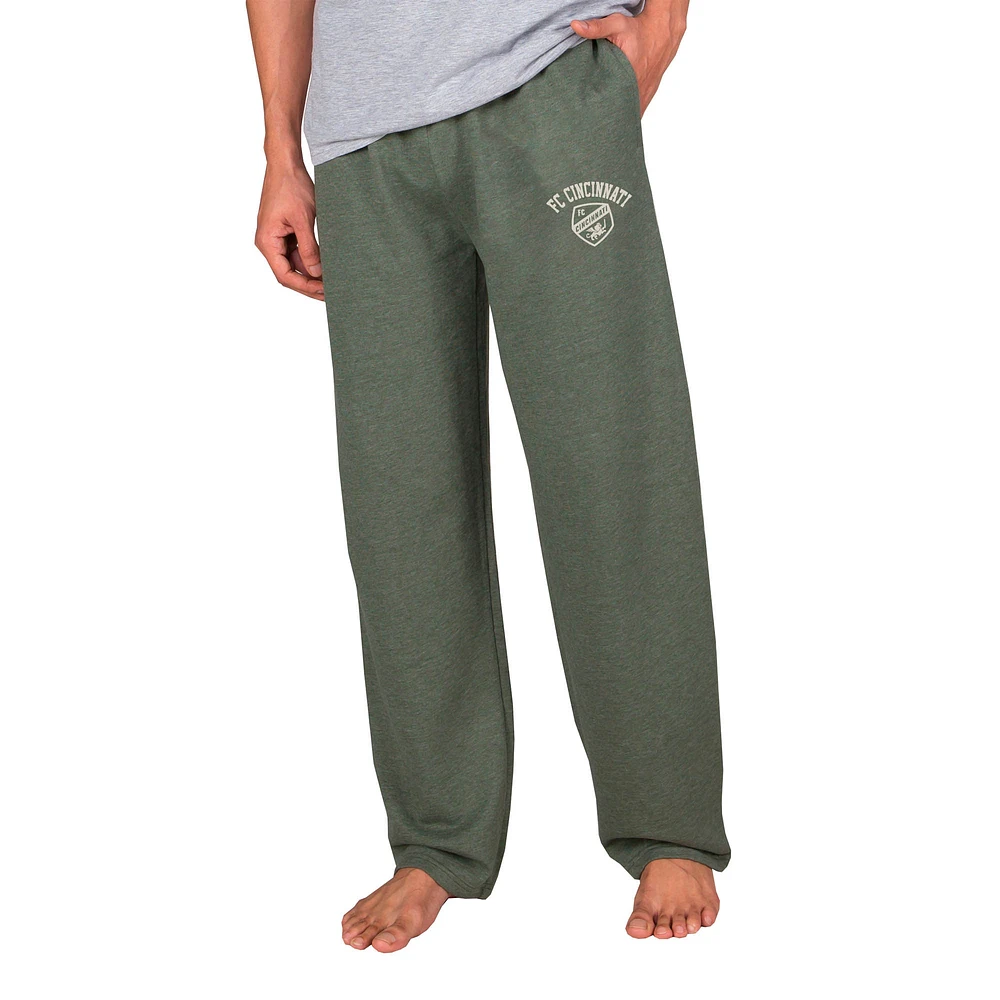 Men's Concepts Sport Green FC Cincinnati Mainstream Tri-Blend Terry Pants