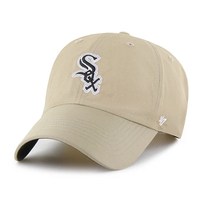 Men's '47 Khaki Chicago White Sox Performance Clean Up Adjustable Hat