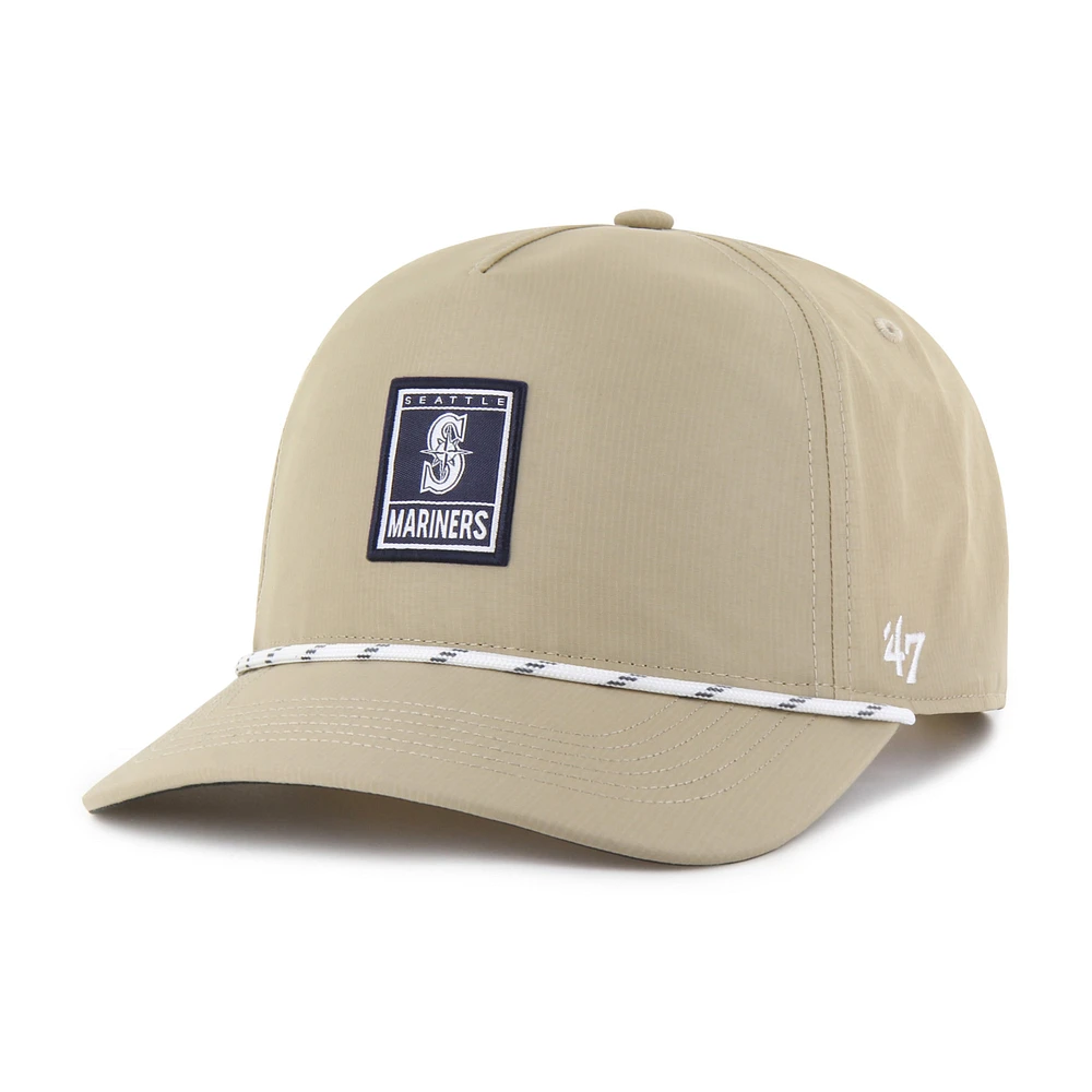 Men's '47 Khaki Seattle Mariners Cozumel Hitch Adjustable Hat