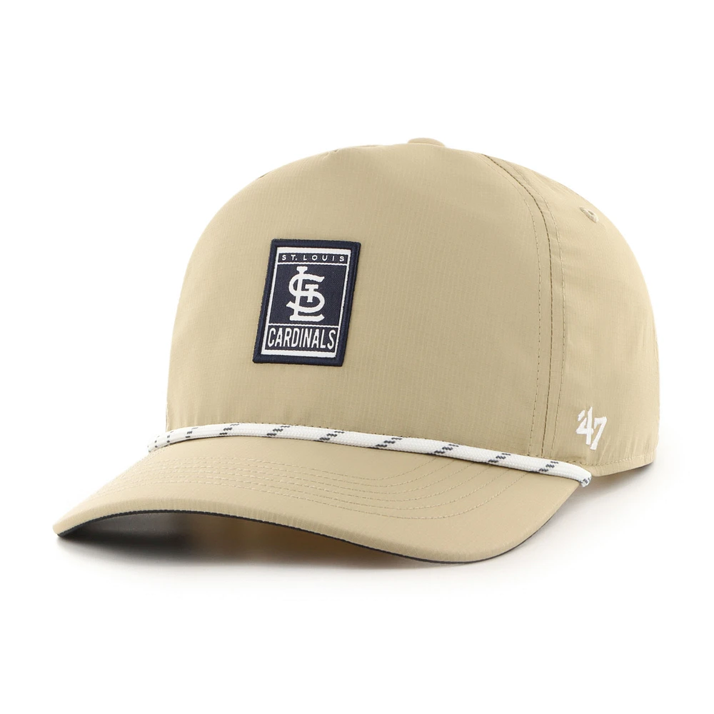 Men's '47 Khaki St. Louis Cardinals Cozumel Hitch Adjustable Hat
