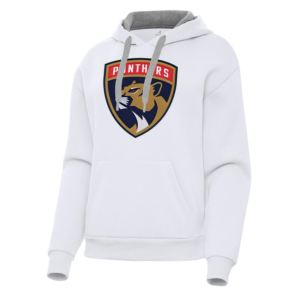 Women's Antigua Florida Panthers Victory Pullover Hoodie