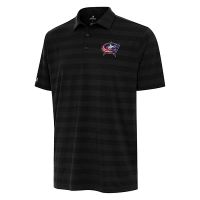 Men's Antigua Columbus Blue Jackets Tunnel Polo