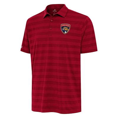 Men's Antigua Red Florida Panthers Tunnel Polo