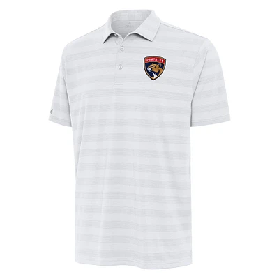 Men's Antigua White Florida Panthers Tunnel Polo