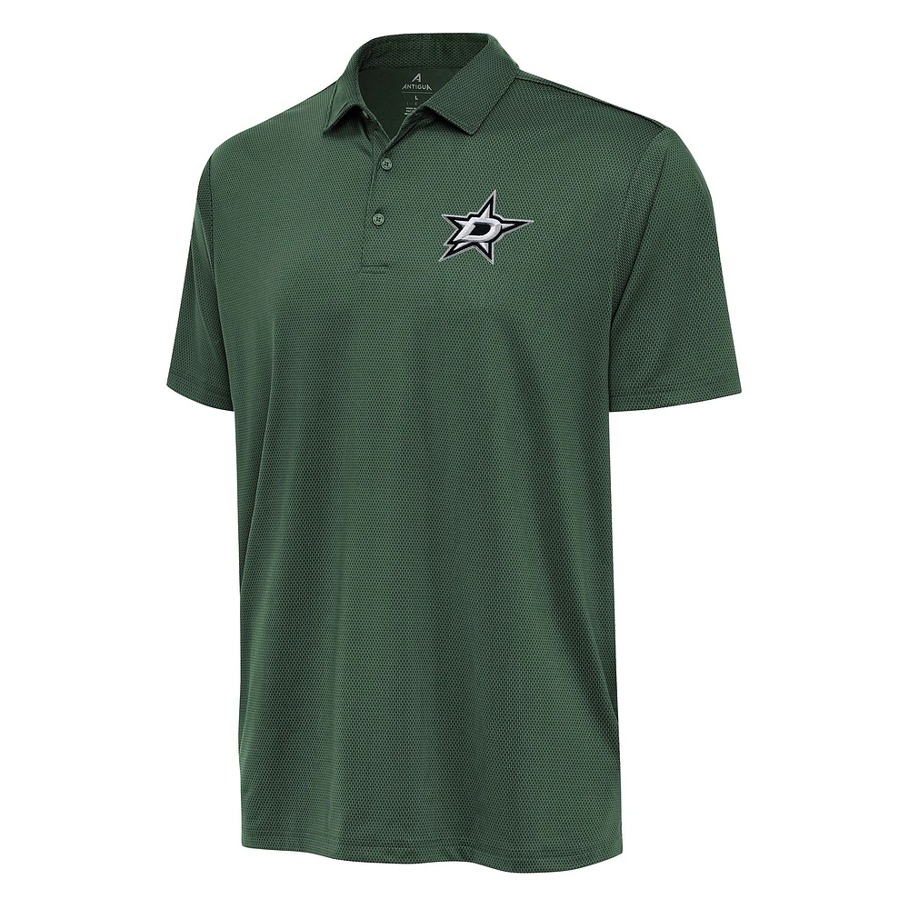 Men's Antigua Kelly Green Dallas Stars Ellipse Polo