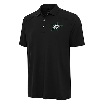 Men's Antigua Black Dallas Stars Western Polo