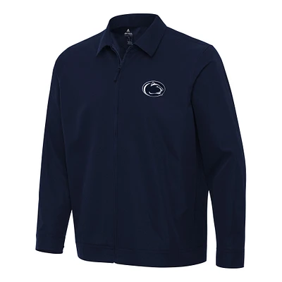 Men's Antigua Navy Penn State Nittany Lions Pivot Full-Zip Jacket