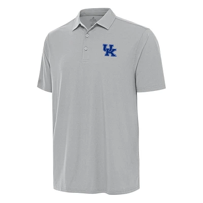 Men's Antigua Gray Kentucky Wildcats Era Polo