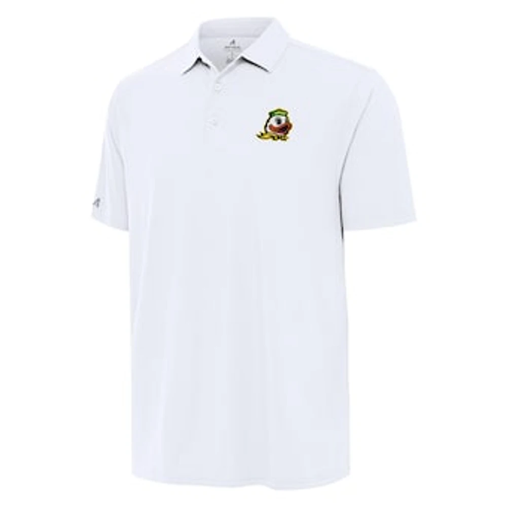 Men's Antigua White Oregon Ducks Era Polo