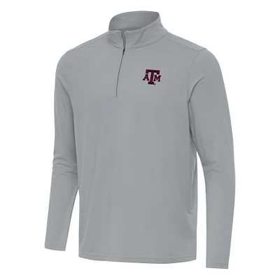 Men's Antigua Texas A&M Aggies Intent Quarter-Zip Top