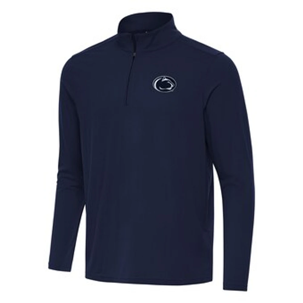 Men's Antigua Navy Penn State Nittany Lions Intent Quarter-Zip Top