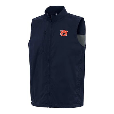 Men's Antigua Navy Auburn Tigers Brisk Full-Zip Vest