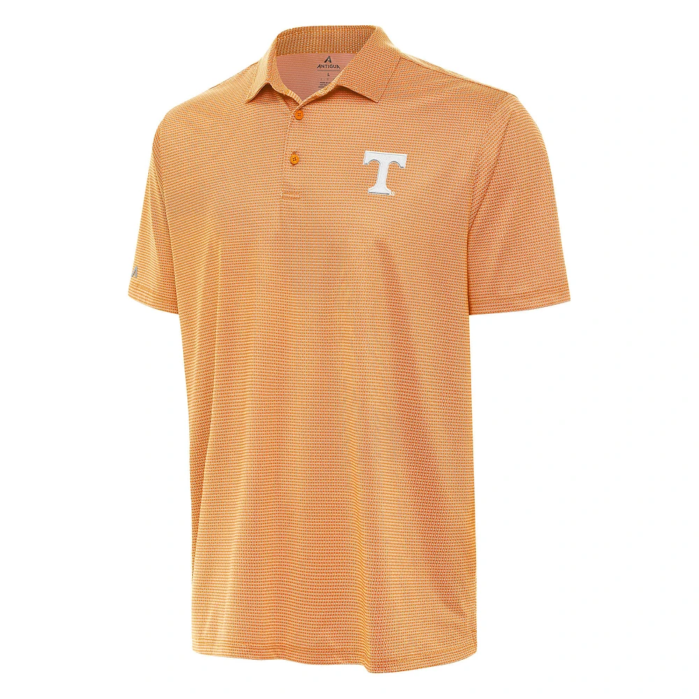 Men's Antigua Orange/White Tennessee Volunteers Rings Polo