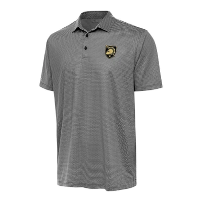 Men's Antigua Black/White Army Black Knights Rings Polo