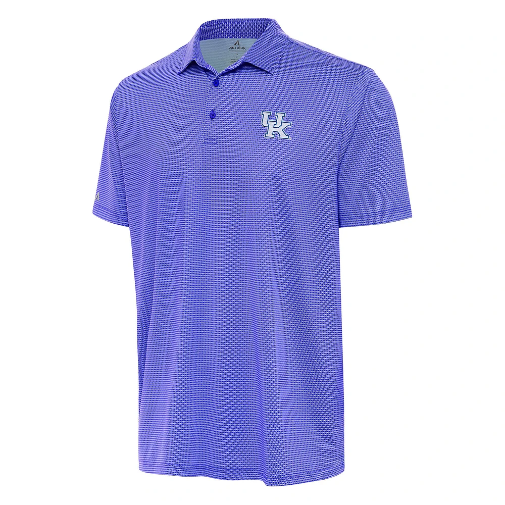 Men's Antigua Royal/White Kentucky Wildcats Rings Polo