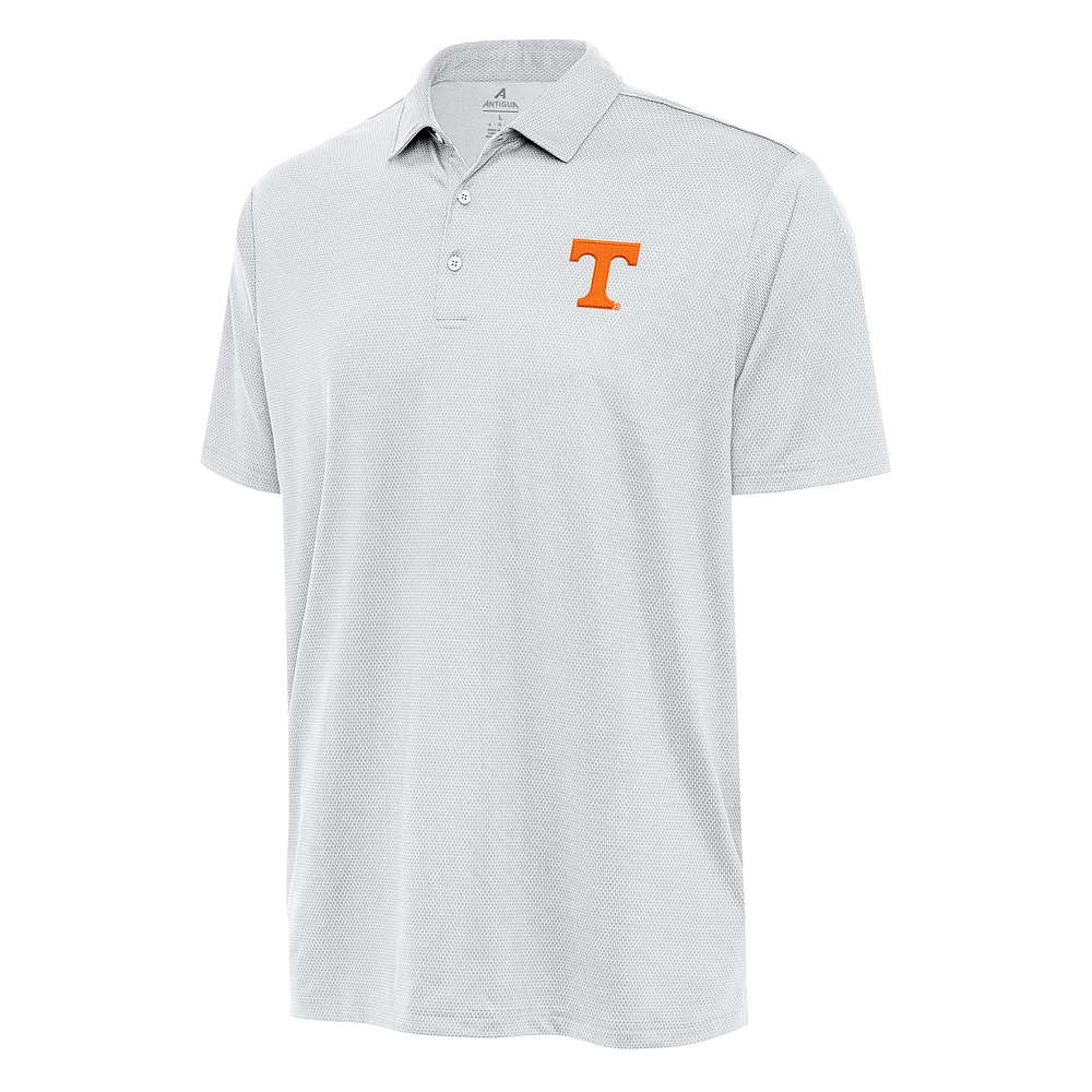 Men's Antigua White Tennessee Volunteers Big & Tall Ellipse Polo