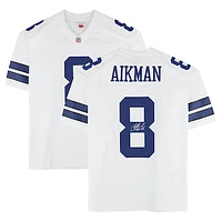 Troy Aikman Dallas Cowboys Autographed Mitchell & Ness White Legacy Jersey with "HOF 06" Inscription
