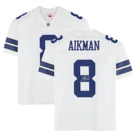 Troy Aikman Dallas Cowboys Autographed Mitchell & Ness White Legacy Jersey with "HOF 06" Inscription