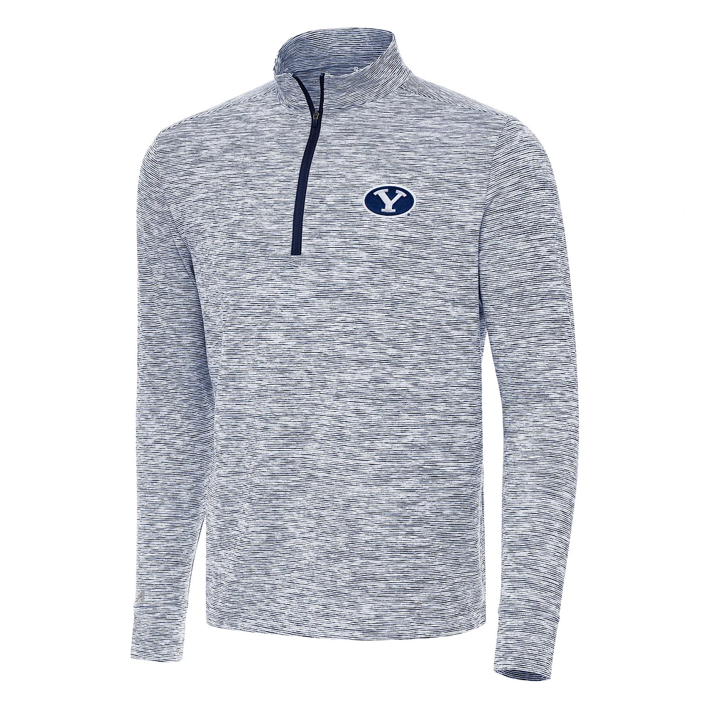 Men's Antigua Navy BYU Cougars Cause Quarter-Zip Top