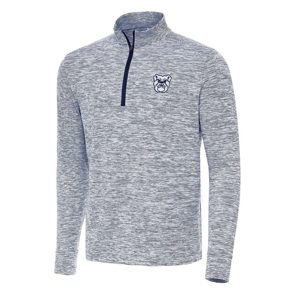 Men's Antigua Navy Butler Bulldogs Cause Quarter-Zip Top
