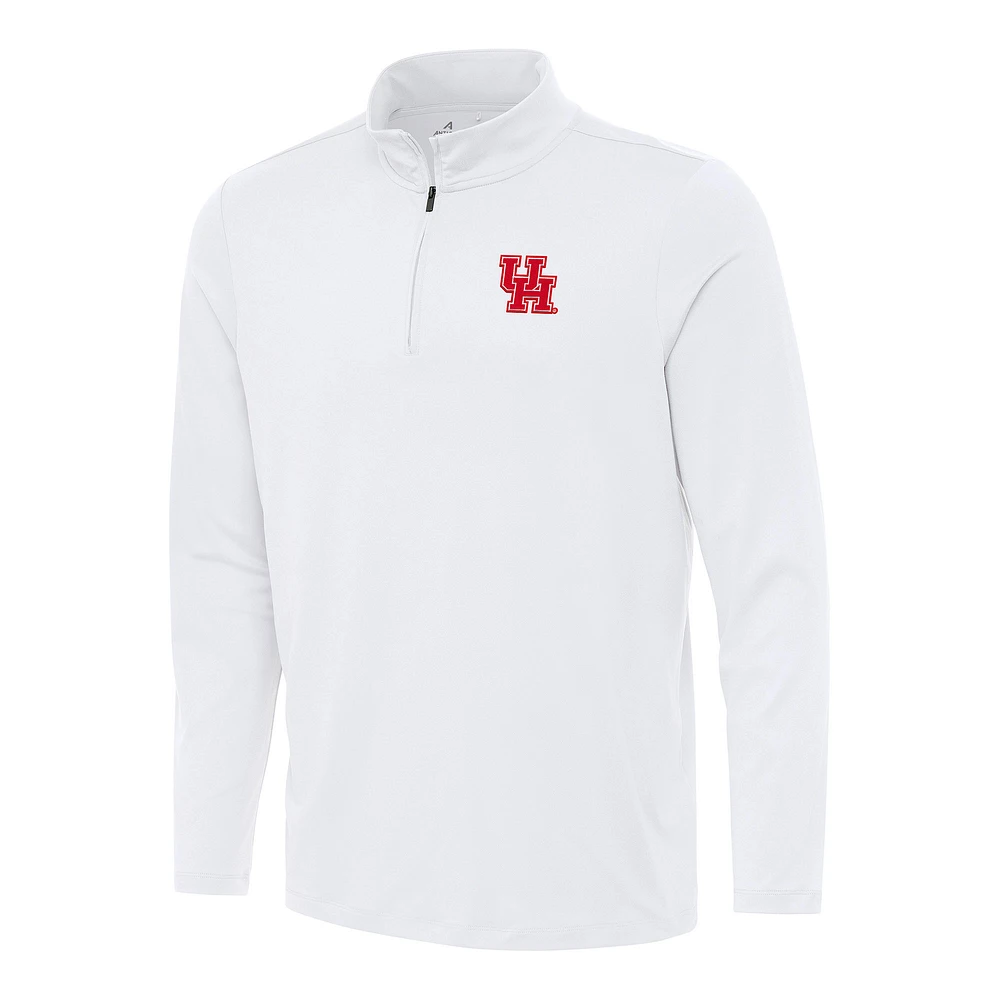 Men's Antigua Houston Cougars Reprocess Quarter-Zip Top