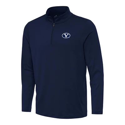 Men's Antigua Navy BYU Cougars Reprocess Quarter-Zip Top