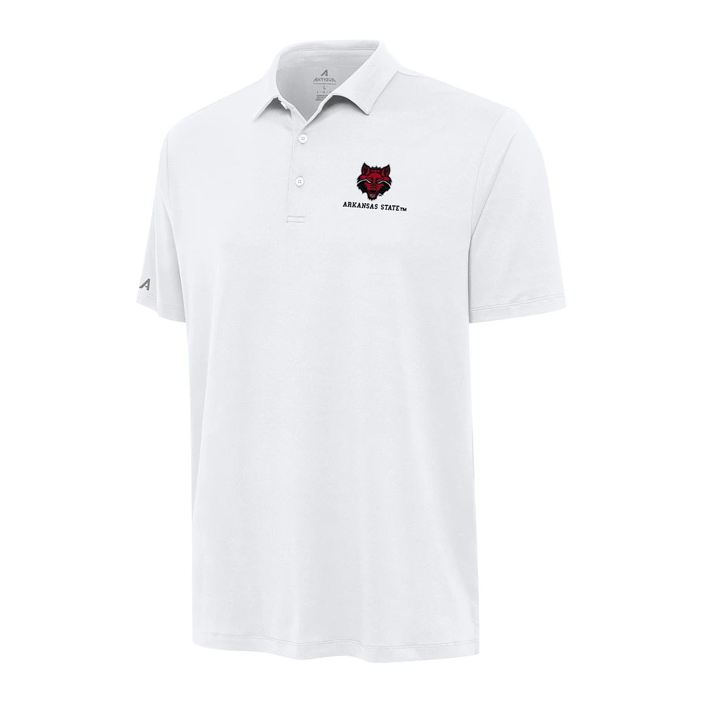 Men's Antigua Arkansas State Red Wolves Reprocess Polo