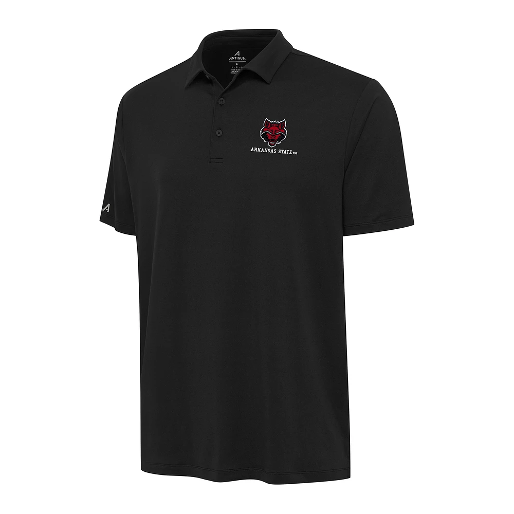 Men's Antigua Arkansas State Red Wolves Reprocess Polo
