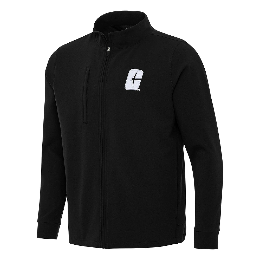 Men's Antigua Charlotte 49ers Regard Full-Zip Jacket