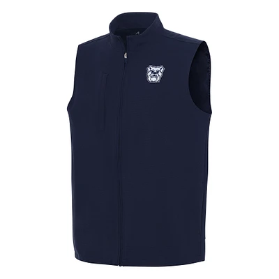 Men's Antigua Navy Butler Bulldogs Regard Full-Zip Vest