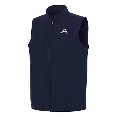 Men's Antigua Navy Akron Zips Regard Full-Zip Vest