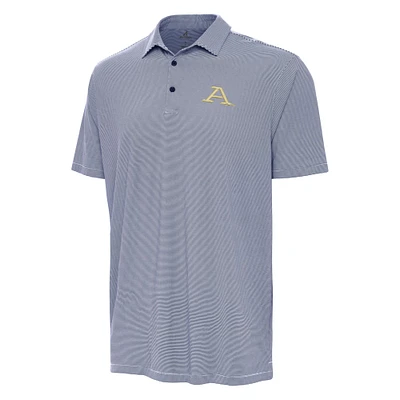 Men's Antigua Navy Akron Zips Twine Polo