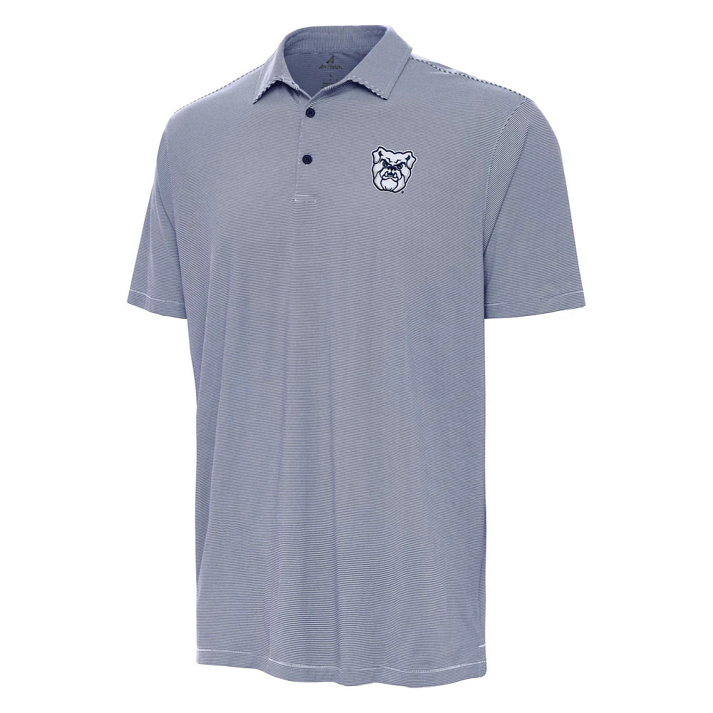 Men's Antigua Navy Butler Bulldogs Twine Polo