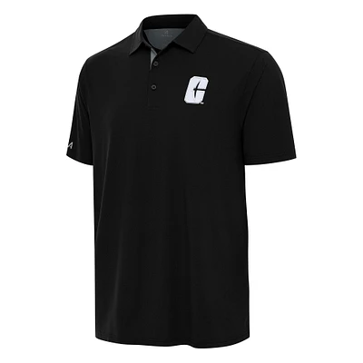 Men's Antigua /Gray Charlotte 49ers Era Polo